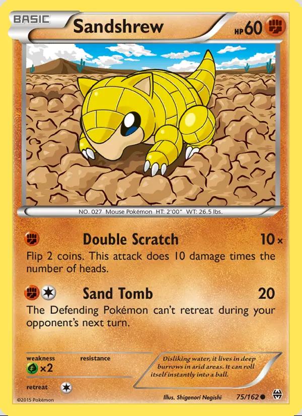 Image of Sandshrew BREAKthrough (BKT) #75