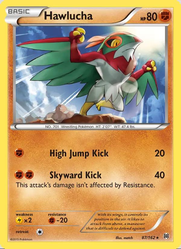 Image of Hawlucha BREAKthrough (BKT) #87