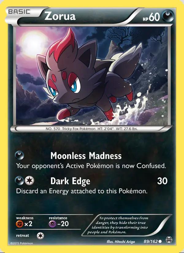 Image of Zorua BREAKthrough (BKT) #89