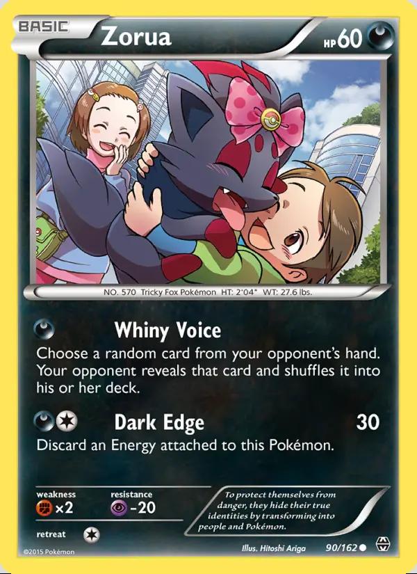 Image of Zorua BREAKthrough (BKT) #90