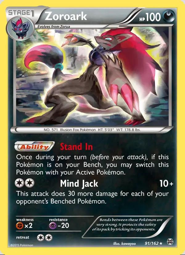 Image of Zoroark BREAKthrough (BKT) #91