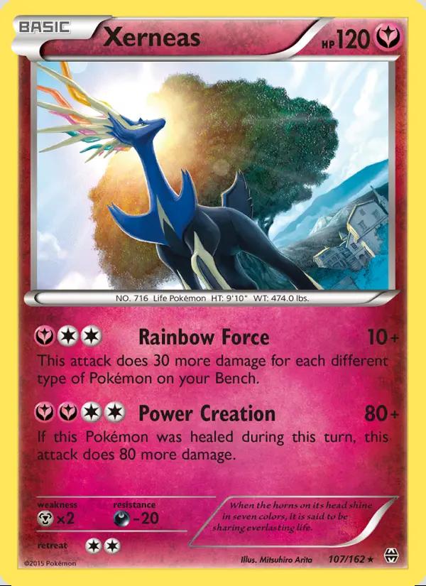 Image of Xerneas BREAKthrough (BKT) #107