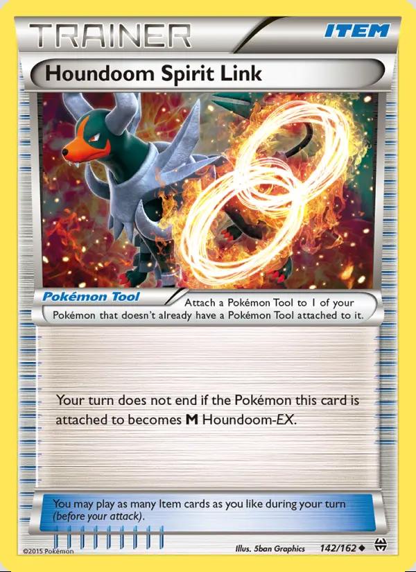 Image of Houndoom Spirit Link BREAKthrough (BKT) #142