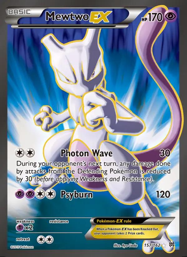 Image of Mewtwo-EX BREAKthrough (BKT) #157
