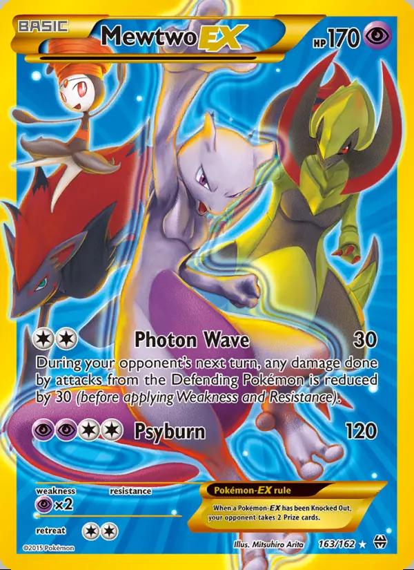 Image of Mewtwo-EX BREAKthrough (BKT) #163