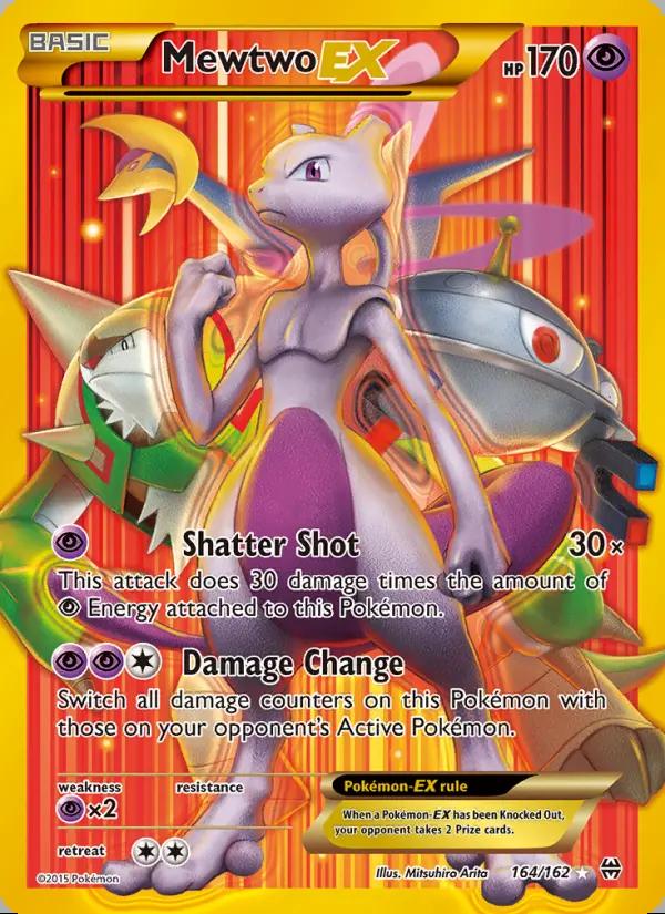 Image of Mewtwo-EX BREAKthrough (BKT) #164