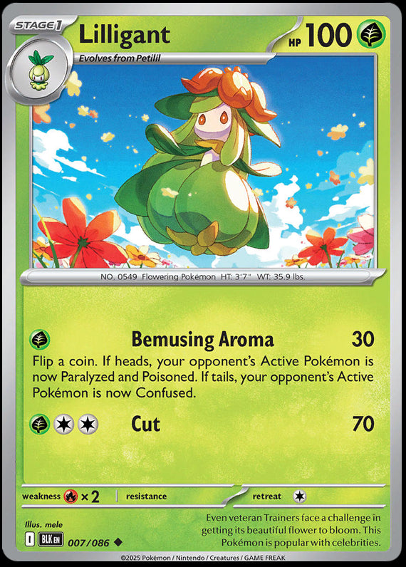 Image of Lilligant Black Bolt (BLK) #7