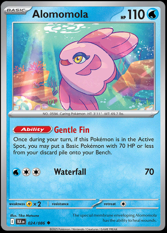 Image of Alomomola Black Bolt (BLK) #24