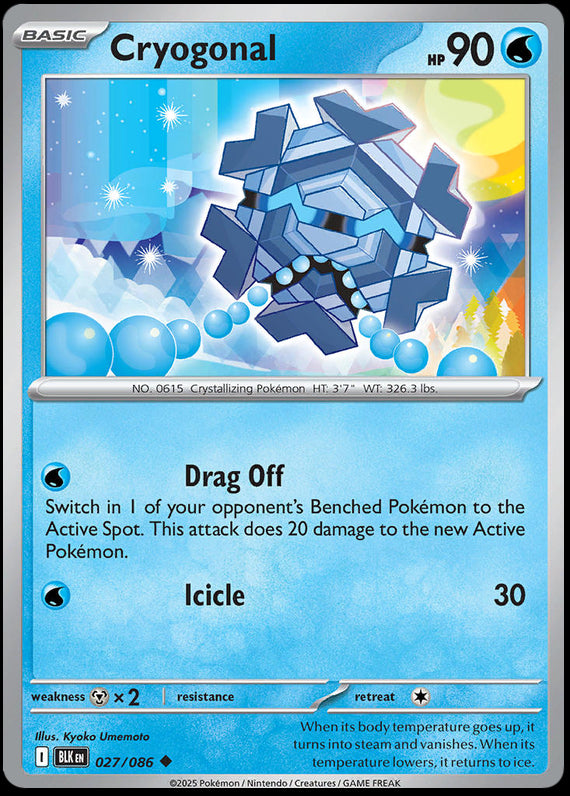 Image of Cryogonal Black Bolt (BLK) #27