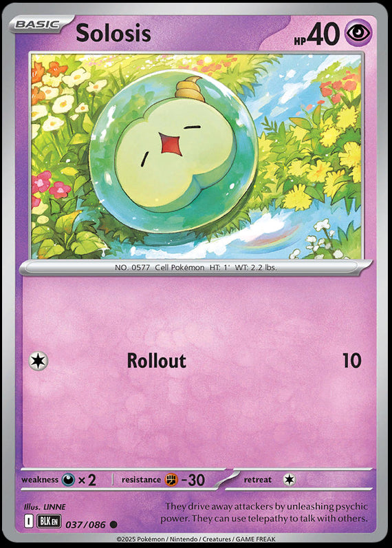 Image of Solosis Black Bolt (BLK) #37