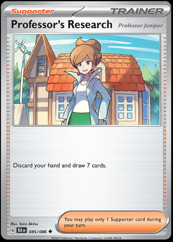 Image of Professors Research [Professor Juniper] Black Bolt (BLK) #85