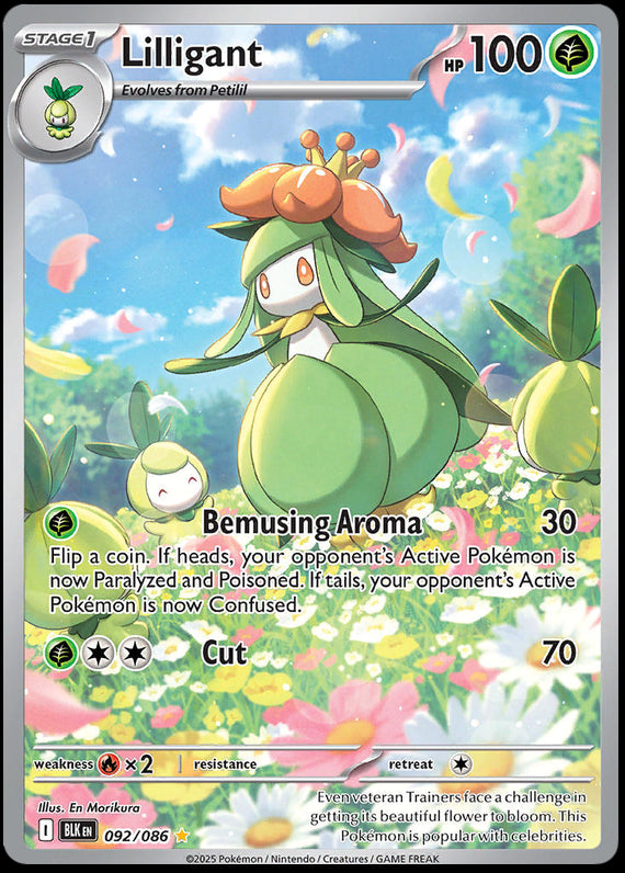 Image of Lilligant Black Bolt (BLK) #92