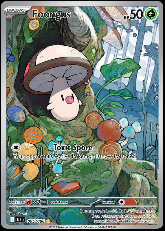 Image of Foongus Black Bolt (BLK) #95