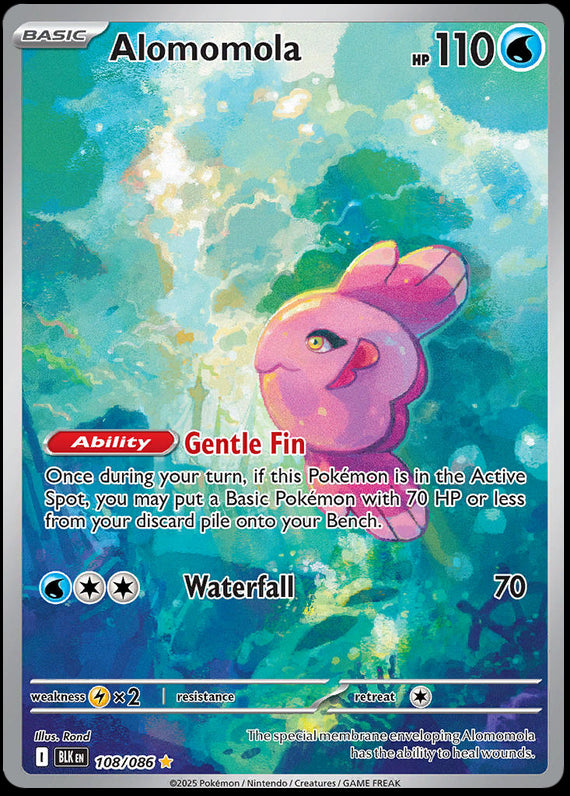 Image of Alomomola Black Bolt (BLK) #108