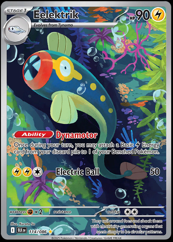 Image of Eelektrik Black Bolt (BLK) #114