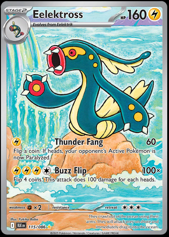 Image of Eelektross Black Bolt (BLK) #115