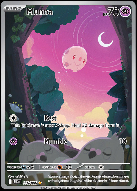 Image of Munna Black Bolt (BLK) #116