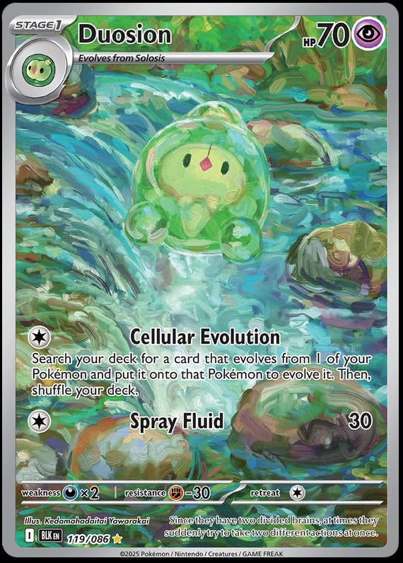 Image of Duosion Black Bolt (BLK) #119