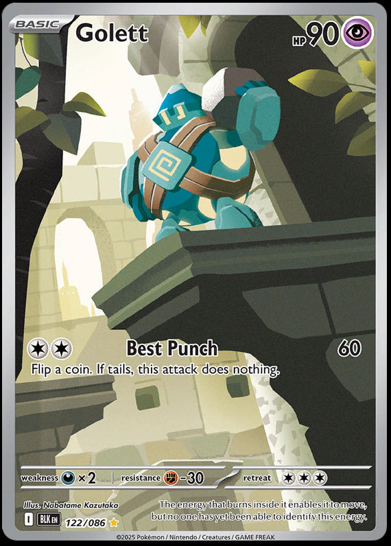 Image of Golett Black Bolt (BLK) #122