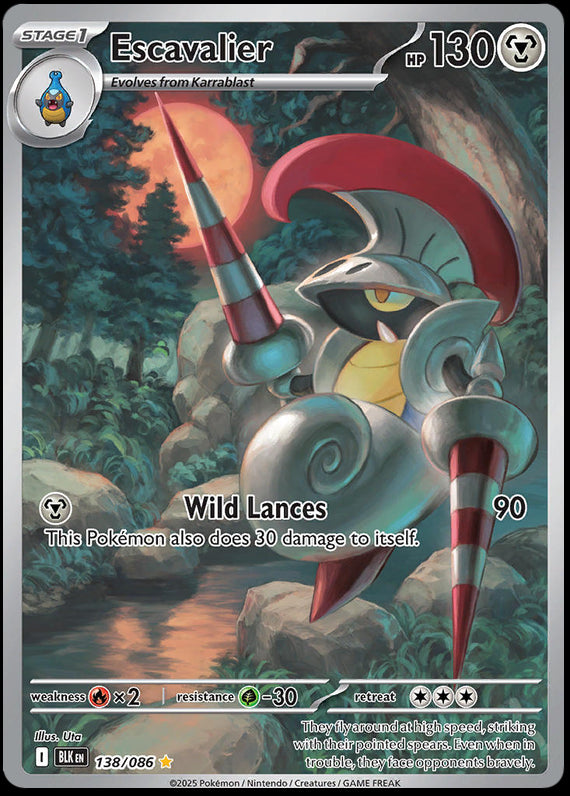 Image of Escavalier Black Bolt (BLK) #138