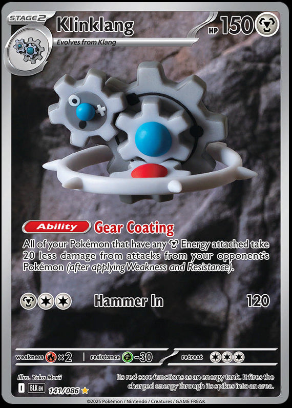 Image of Klinklang Black Bolt (BLK) #141