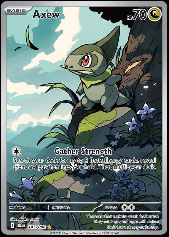 Image of Axew Black Bolt (BLK) #145