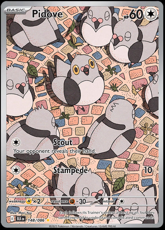 Image of Pidove Black Bolt (BLK) #148