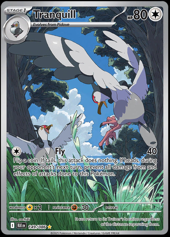Image of Tranquill Black Bolt (BLK) #149