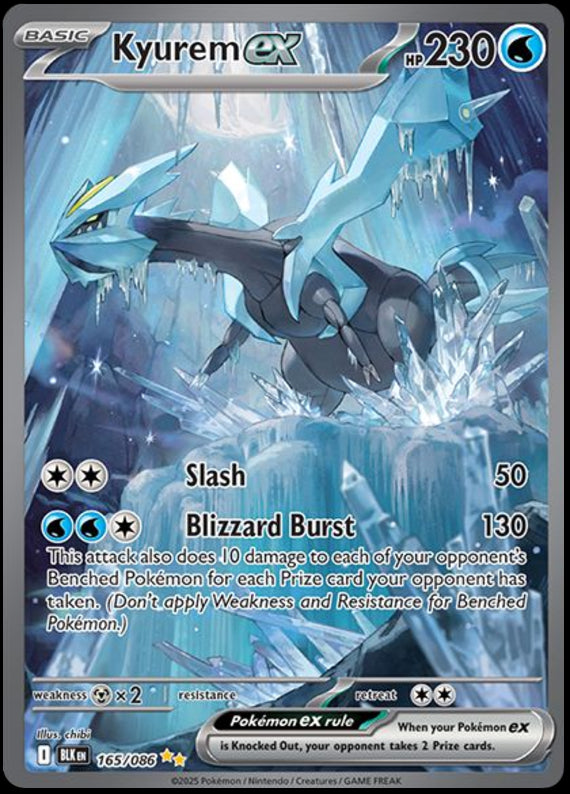 Image of Kyurem ex Black Bolt (BLK) #165