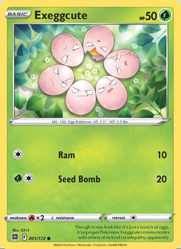 Image of Exeggcute Brilliant Stars (BRS) #001