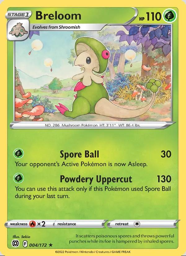 Image of Breloom Brilliant Stars (BRS) #004