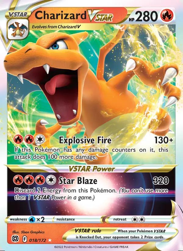 Image of Charizard VSTAR Brilliant Stars (BRS) #018