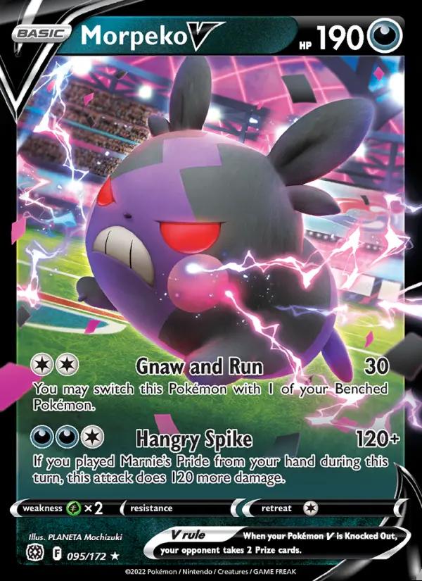 Image of Morpeko V Brilliant Stars (BRS) #095