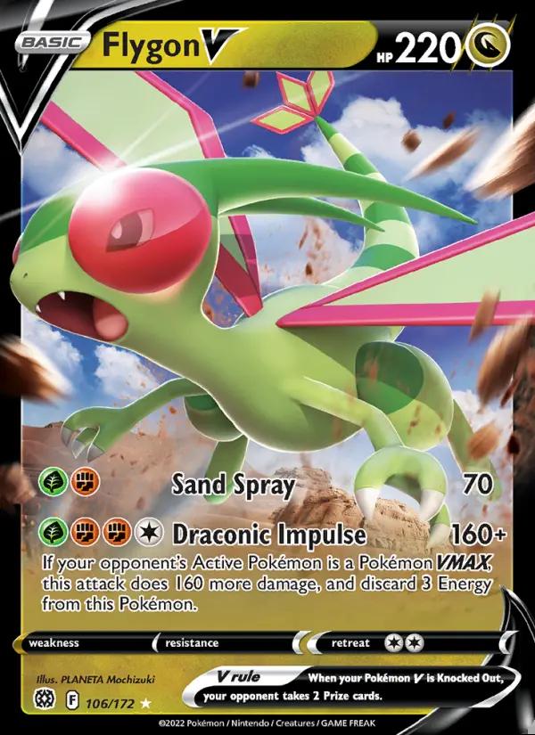 Image of Flygon V Brilliant Stars (BRS) #106
