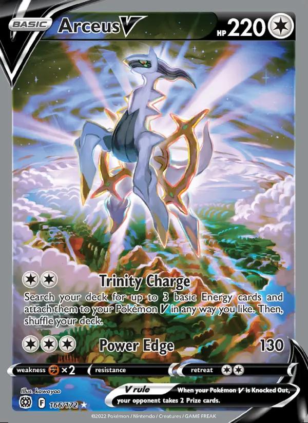 Image of Arceus V Brilliant Stars (BRS) #166