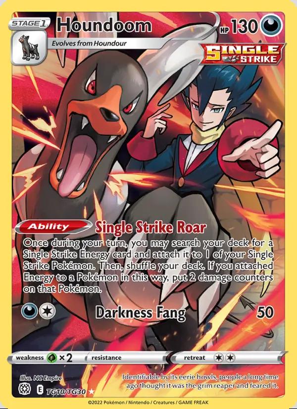 Image of Houndoom Brilliant Stars (BRS) #TG10