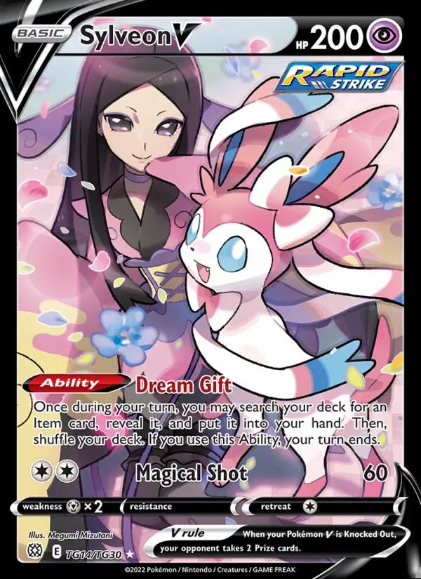 Image of Sylveon V Brilliant Stars (BRS) #TG14