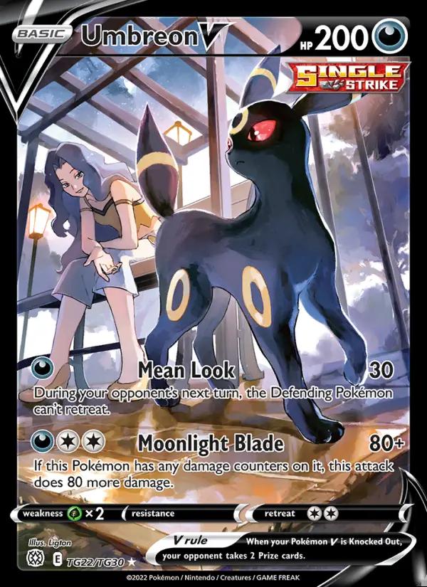 Image of Umbreon V Brilliant Stars (BRS) #TG22
