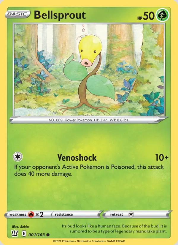 Image of Bellsprout Battle Styles (BST) #001