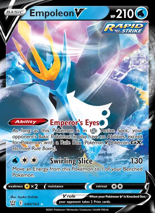 Image of Empoleon V Battle Styles (BST) #040