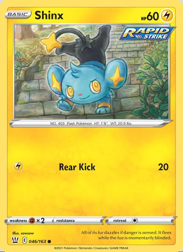 Image of Shinx Battle Styles (BST) #046