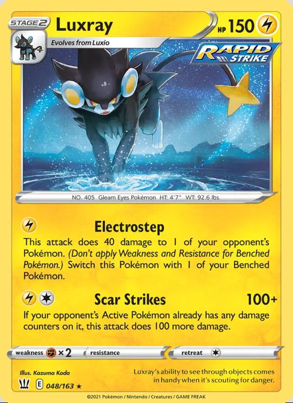 Image of Luxray Battle Styles (BST) #048