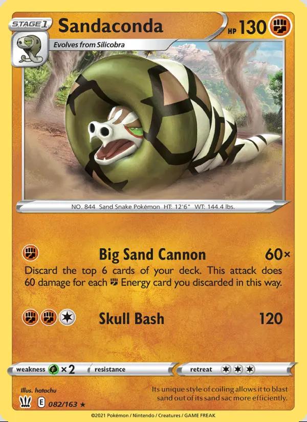 Image of Sandaconda Battle Styles (BST) #082
