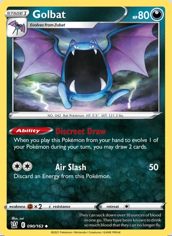 Image of Golbat Battle Styles (BST) #090
