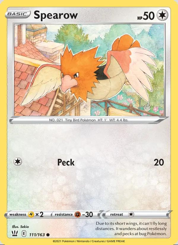 Image of Spearow Battle Styles (BST) #111