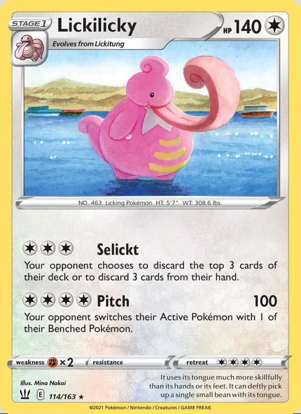 Image of Lickilicky Battle Styles (BST) #114