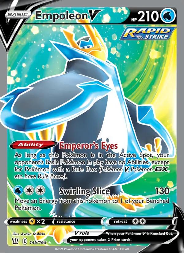 Image of Empoleon V Battle Styles (BST) #145