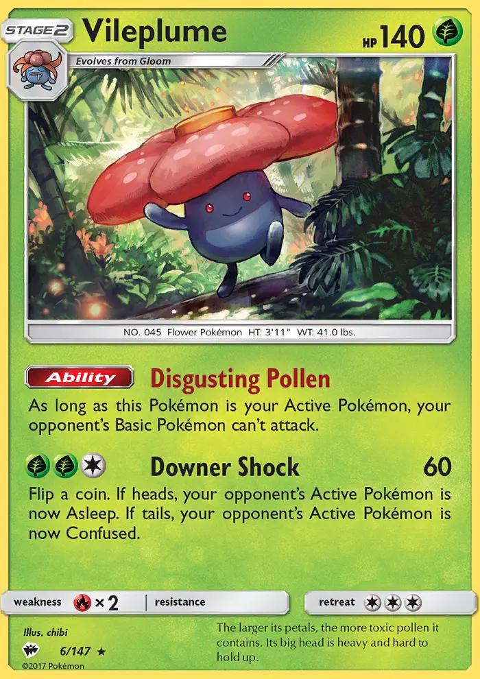 Image of Vileplume Burning Shadows (BUS) #6
