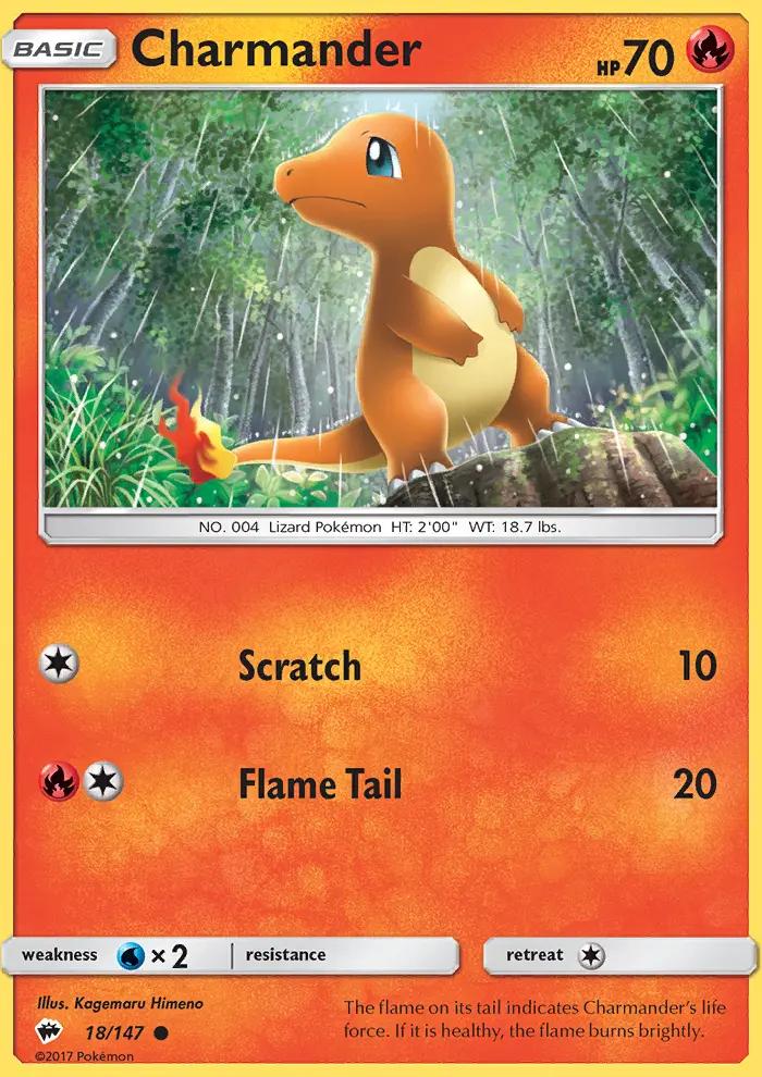 Image of Charmander Burning Shadows (BUS) #18