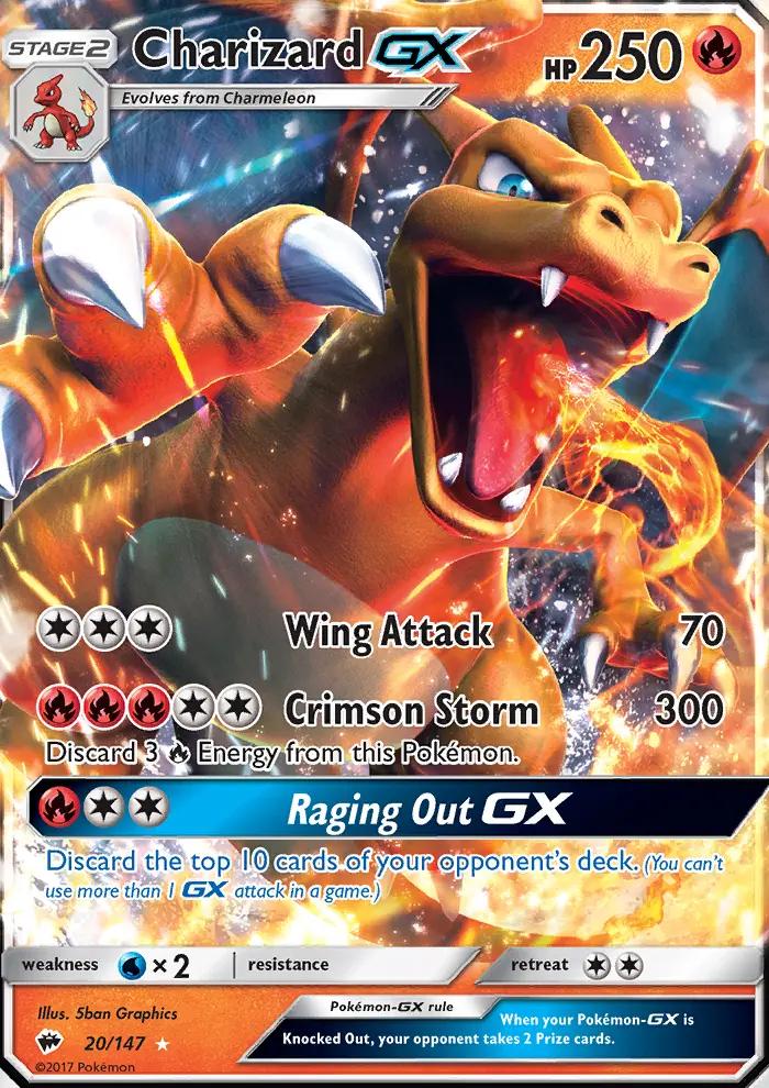 Image of Charizard-GX Burning Shadows (BUS) #20